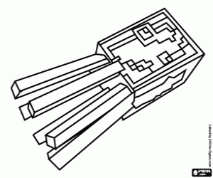 Colora Il calamaro di Minecraft, Squid