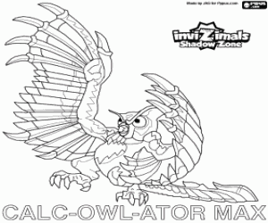 Colora Calc-Owl-Ator max, Invizimals LCO