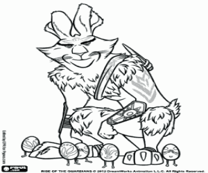 Colora Calmoniglio, coniglietto di Pasqua