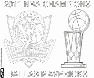 Colora Campioni 2011 NBA Dallas Mavericks