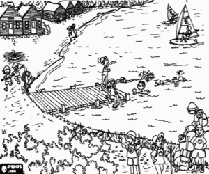 Colora Un campo estivo