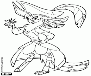 Colora Capitan Celaeno, My Little Pony