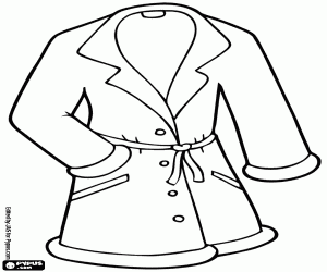 Colora Cappotto con cintura da donna