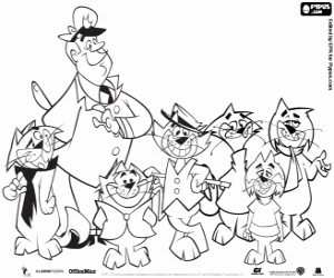 Colora Caratteri di Top Cat