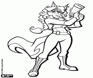 Colora Carmelita Fox, Sly Cooper