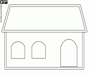 Colora La casa dei tre orsi