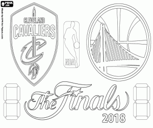 Colora Cavaliers vs Warriors, finale NBA 2018