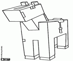 Colora Cavallo di Minecraft