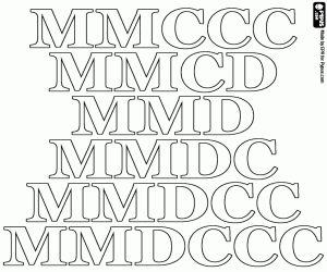 Colora Centinaia romana di 2300 a 2800
