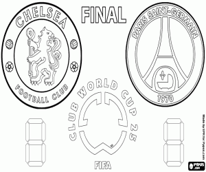 Colora Chelsea vs PSG,Finale Coppa del Mondo 2025