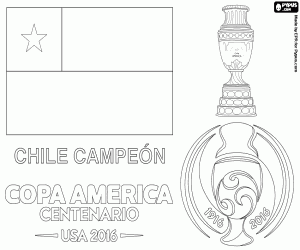 Colora Cile, campione Copa America 2016