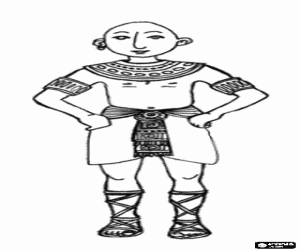 Colora Cittadino dell'antico Egitto