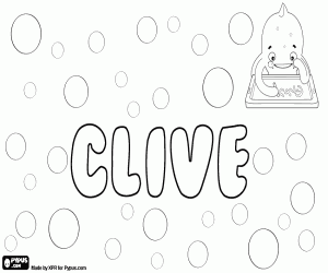 Colora Clive, nome per bambino