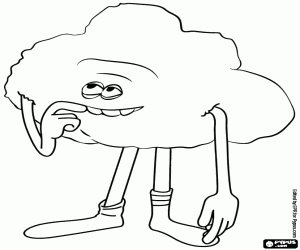 Colora Cloud Guy, un personaggio di Troll