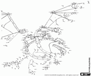 Colora Collegare i puntini e scopri Gustav