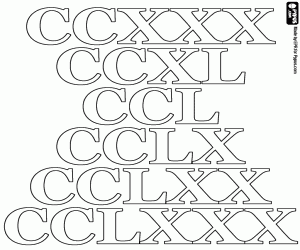 Colora Contano a decine da 230 a 280