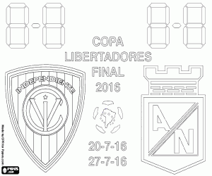 Colora Copa Libertadores 2016, finale