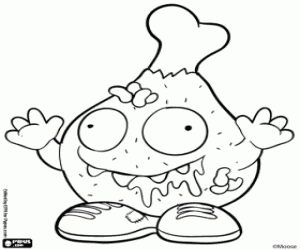 Colora Coscia di pollo, Trash Pack