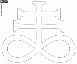 Colora La Croce di Satana