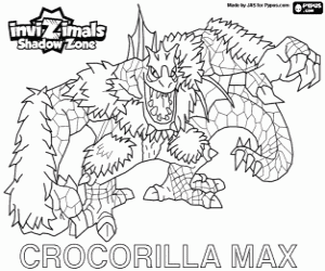 Colora Crocorilla Max, Invizimals Creature ombra