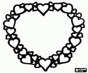 Colora Un cuore di congratularmi con la mamma