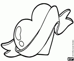 Colora Cuore di San Valentino