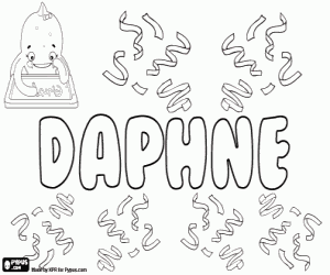 Colora Daphne, nome femminile