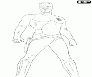 Colora Daredevil, un supereroe cieco