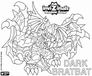 Colora Dark Bratbat, Invizimals Le creature ombra