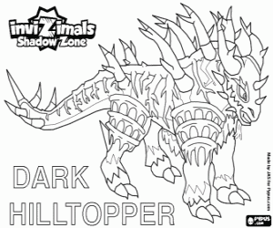 Colora Dark Hilltopper, Invizimals Creature ombra