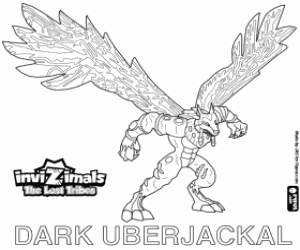Colora Dark Uberjackal, Invizimal Tribù Scomparse