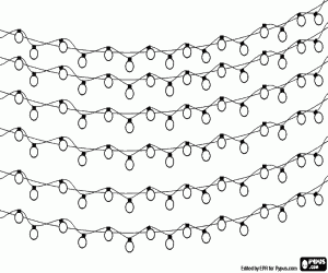 Colora Decorazione con luci per Natale