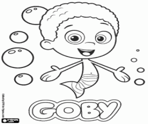 Colora Uno dei Bubble Guppies, Goby