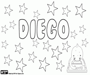 Colora Diego, nome spagnolo