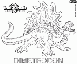 Colora Dimetrodon, Invizimals Le creature ombr