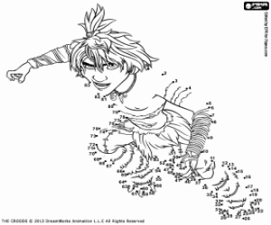 Colora Disegnare Guy di Croods