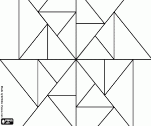 Colora Disegno con angoli di 45 ° e 90 °