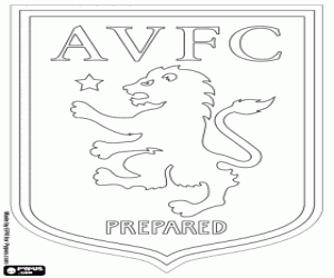 Colora Distintivo di Aston Villa