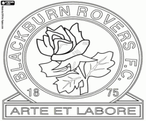 Colora Distintivo di Blackburn Rovers