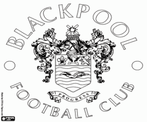 Colora Distintivo di Blackpool FC