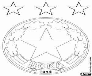 Colora Distintivo del CSKA Sofia
