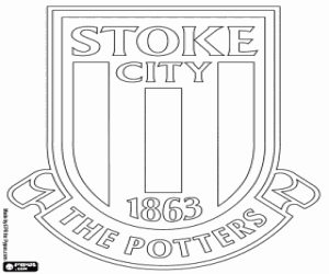 Colora Distintivo dil Stoke City FC