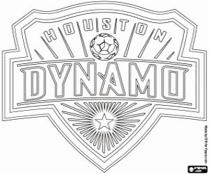 Colora Distintivo di Houston Dynamo