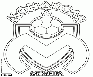 Colora Distintivo di Monarcas Morelia