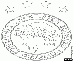 Colora Distintivo di Olympiacos Pireo