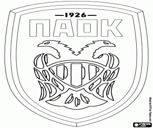Colora Distintivo di PAOK Salonicco