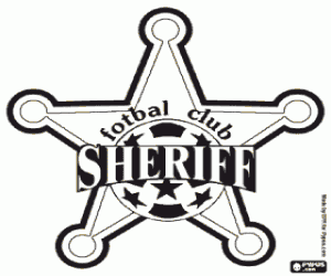 Colora Distintivo di Sheriff Tiraspol