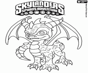 Colora Il drago Spyro, Skylanders