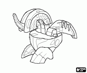 Colora Dragonoid Bakugan - sfera Bakugan