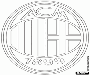 Colora Emblema di AC Milan
